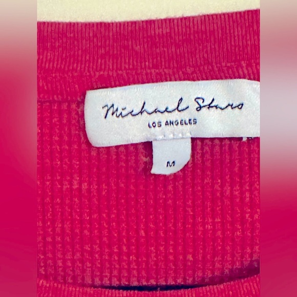 Michael Stars Sz M Women's Juliet Long Sleeve Top - Picture 5 of 5